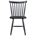 Hollyoak - Windsor Wood Dining Side Chair (Set of 2) - Black