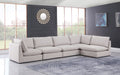 Mackenzie - Modular Sectional 5 Piece - Beige - Fabric