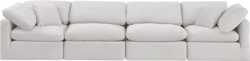 Indulge - Velvet 4 Seat Modular Sofa