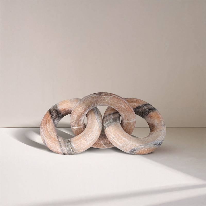 Rings - Marble Decorative Chain Links
