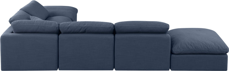 Indulge - Linen 6 Piece Modular Armless Sectional