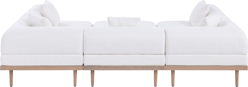 Laguna - 6 Piece 142" Outdoor Patio Modular Sectional