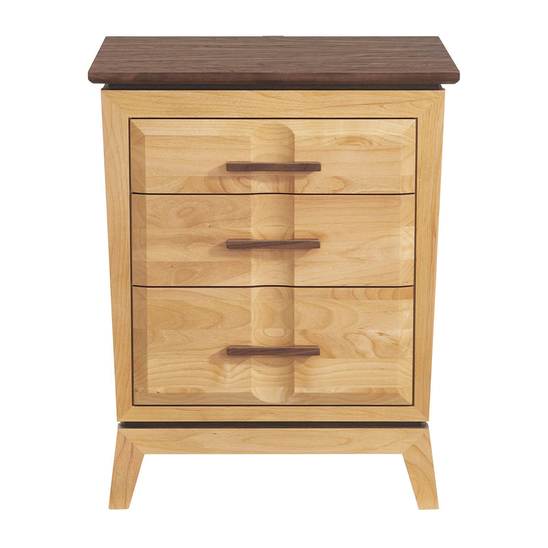 Addison - 3-Drawer Nightstand - Natural