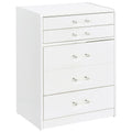 Danbury - 3-Drawer Makeup Vanity & Stool Set