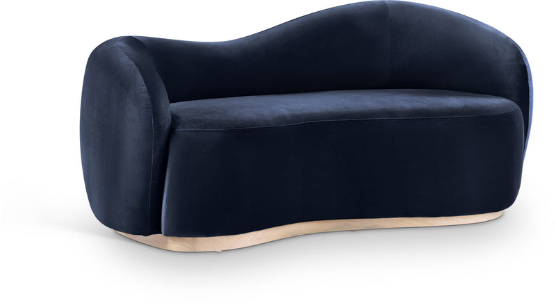 Gustavo - Velvet Upholstered Loveseat
