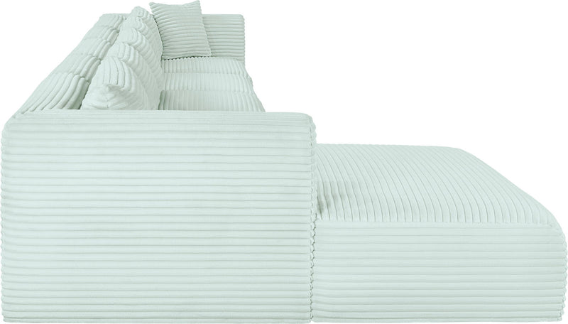 Shaggy - 5 Piece Modular Sectional With Chaise