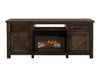 Dutton - TV Stand For Electric Fireplace - Rookwood Brown