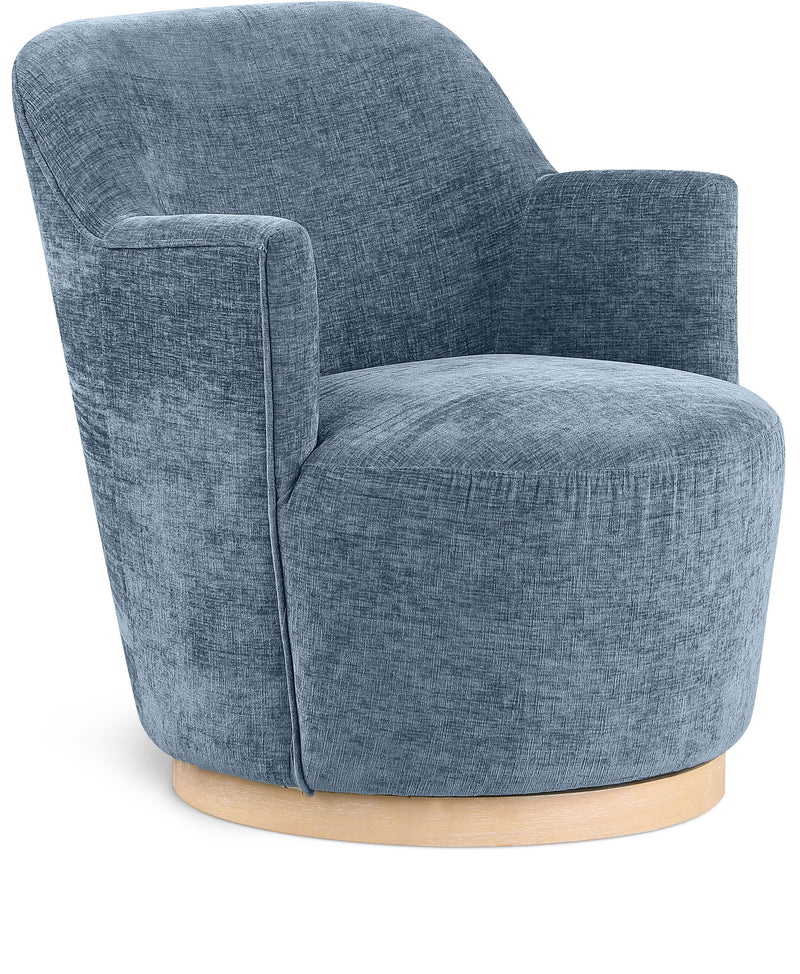 Clarita - Chenille Swivel Accent Chair