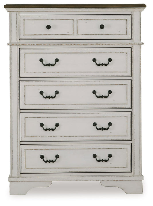 Blendon - Two-tone - Five Drawer Chest