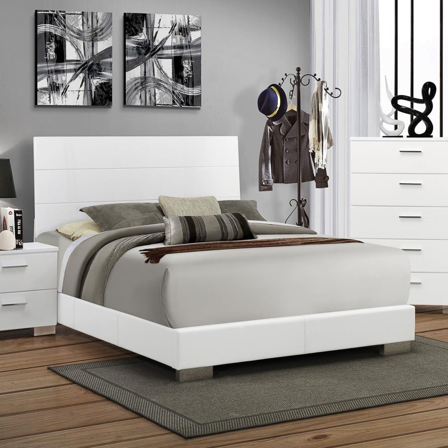 Felicity - Wood Panel Bed