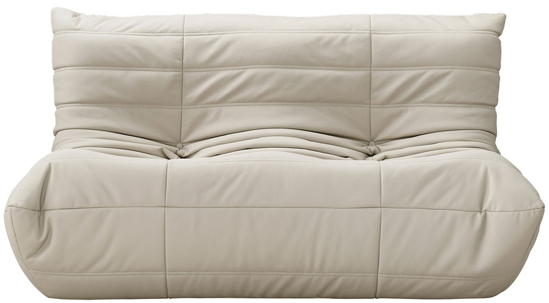 Relax - Vegan Leather 54.75" Upholstered Loveseat