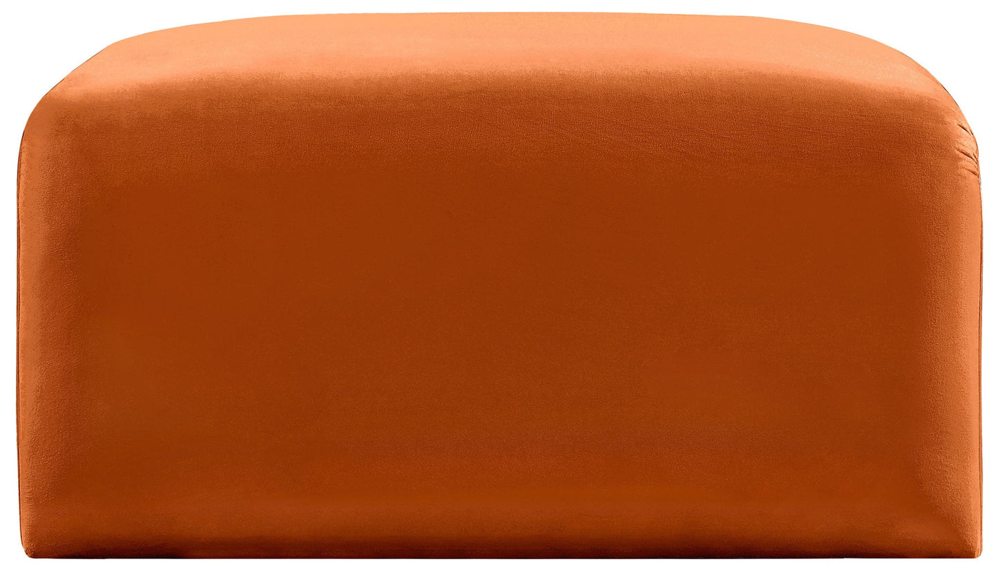 Arc - Velvet Ottoman