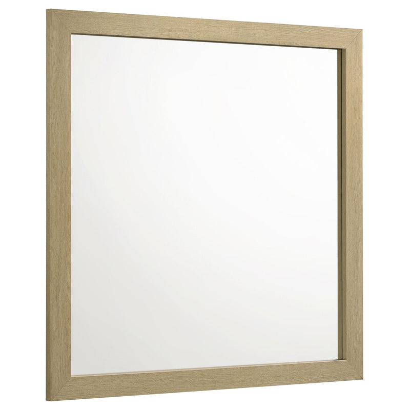 Hendricks Dresser Mirror Light Oak