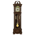 Cedric - Grandfather Clock With Adjustable Chime - Golden Brown