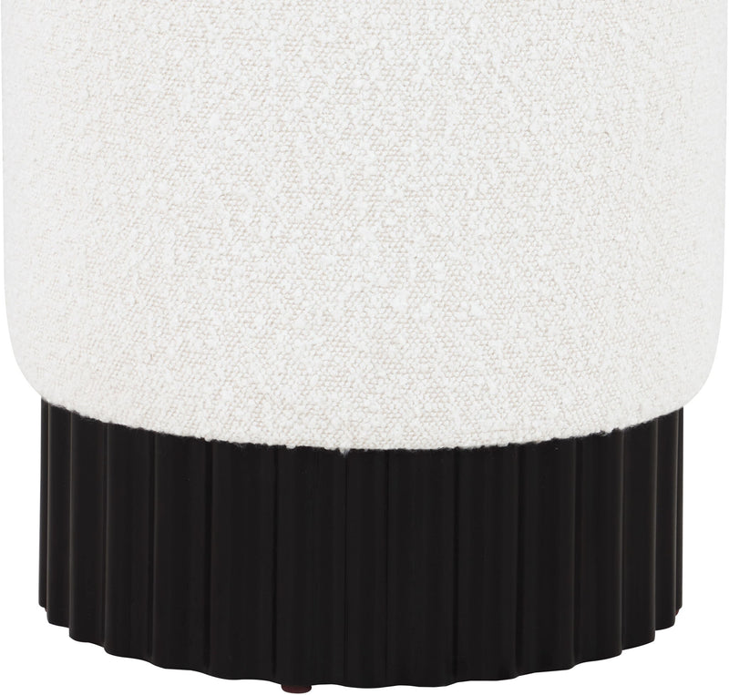 Veranda - Ottoman / Stool With Black Base