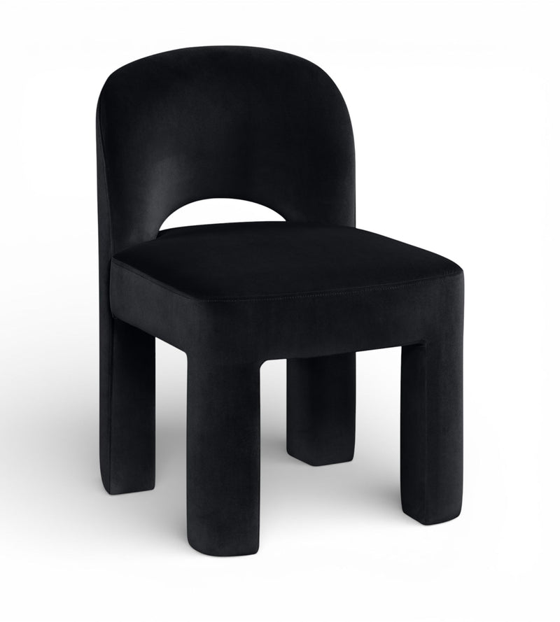 Celine - Velvet Performance Fabric Upholstered Dining Chair (Set of 2)