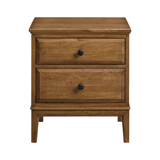 Virginia - 2-Drawer Nightstand - Mocha