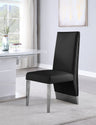 Porsha - Dining Chair Set - Chrome Base