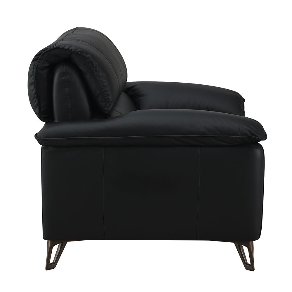 Eilene - Loveseat - Black