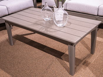 Cove Beach - Rectangular Cocktail Table - Gray