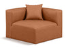 Cube - Corner Chair - Cognac