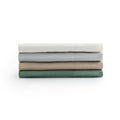 Linen-Weave Cotton Split California King Sheet Set - Sage