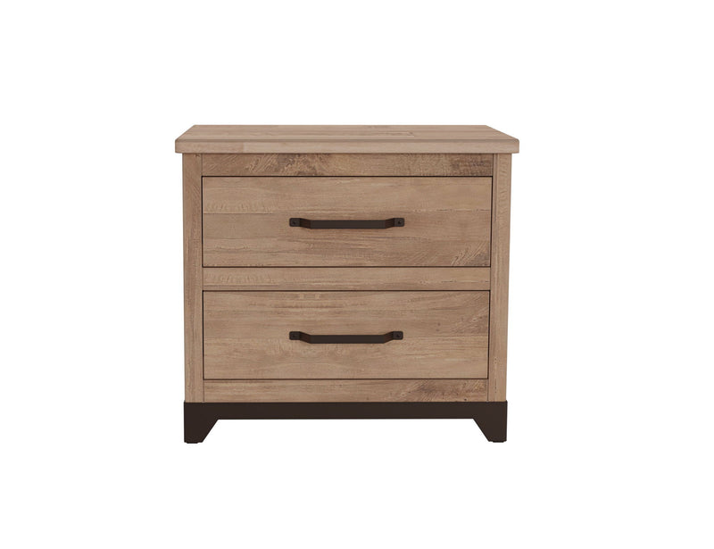 Natural Parota - Nightstand - Brown Cappuccino