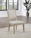 Trofello - Cushioned Dining Side Chair (Set of 2) - White Washed