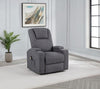 Louie - Chenille Upholstered Power Lift Massage Chair