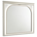 Olivia - LED Dresser Mirror - Pearl White