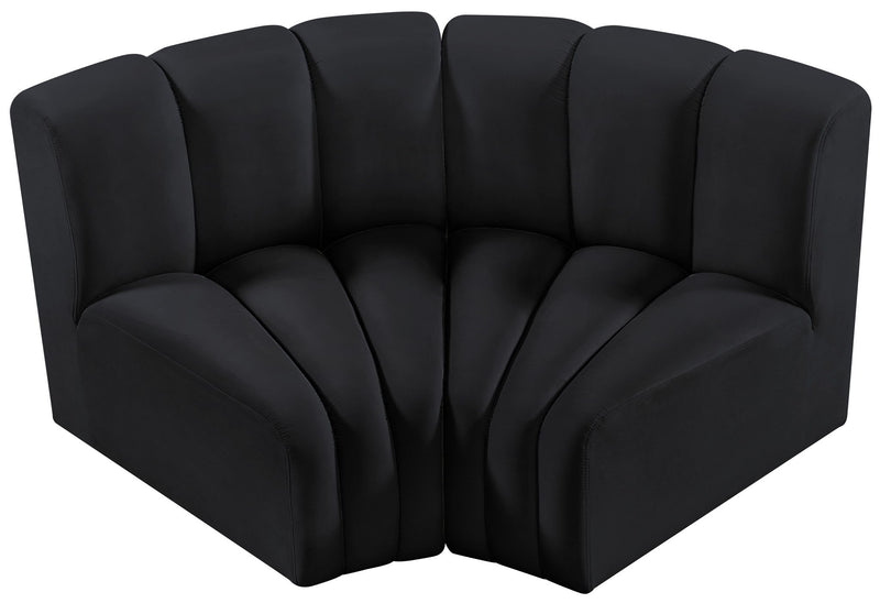 Arc - Velvet 2 Piece Modular Sofa