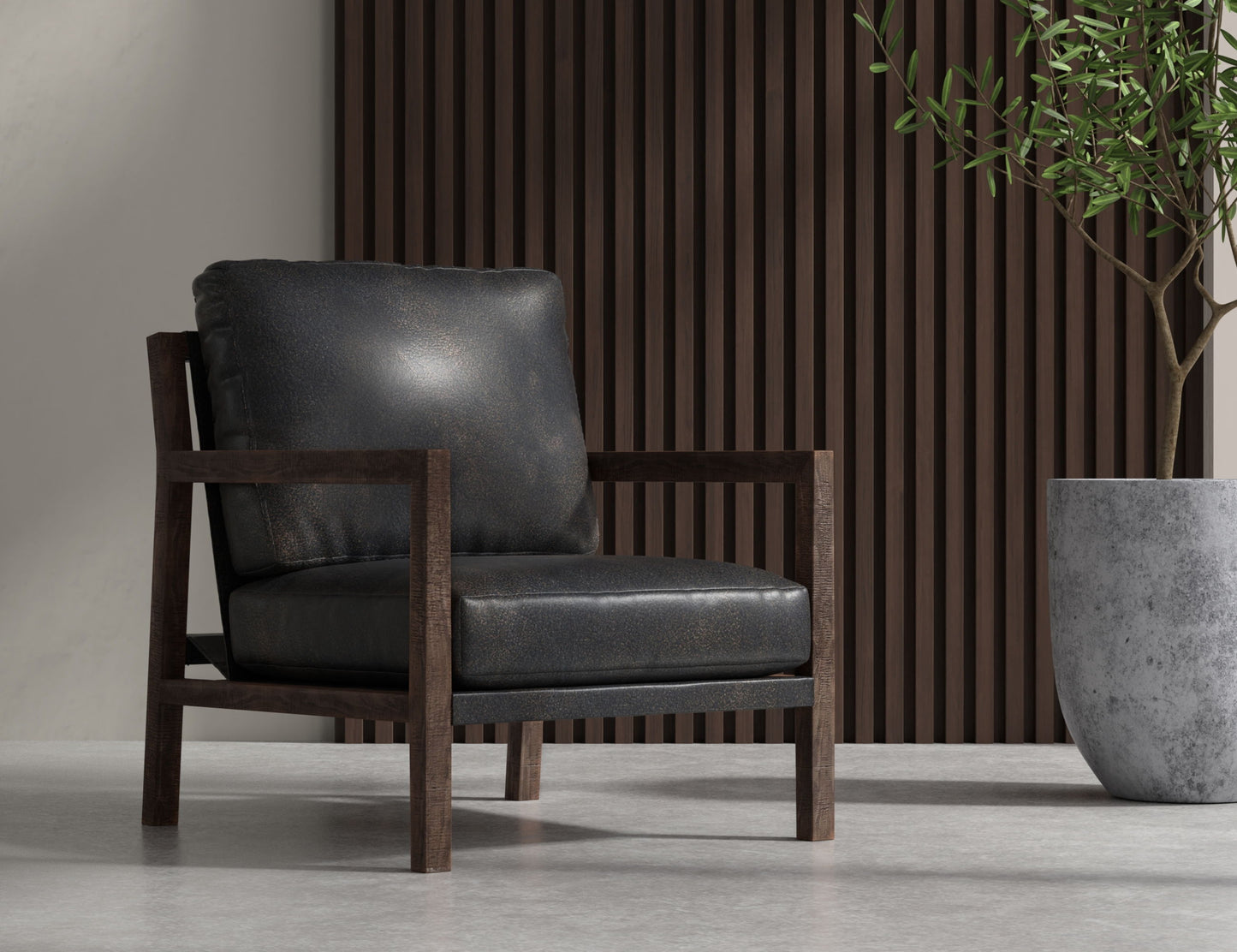 Milan II - Armchair - Licorice