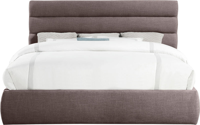 Adam - Linen Fabric Bed With 52" Headboard