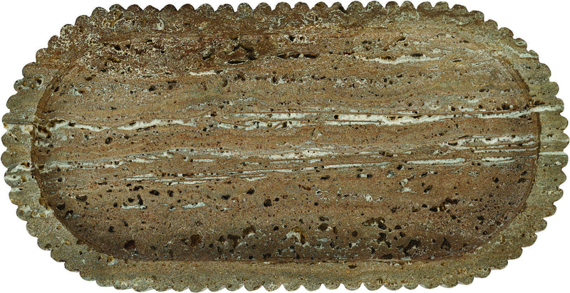 Khloe - Travertine Tray