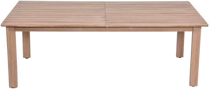 Newport - Acacia Wood 86.75" / 108" Outdoor Patio Dining Table - Natural