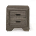 Lyndon - Nightstand - Weathered Gray Grain