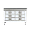 Varian - 34" Server - Mirrored & Antique Platinum