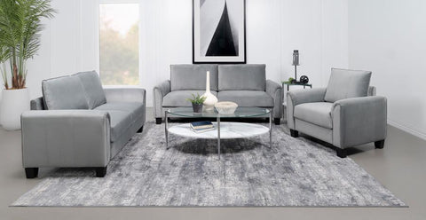 Dark Gray / 3 Pc. Sofa, Loveseat, Chair