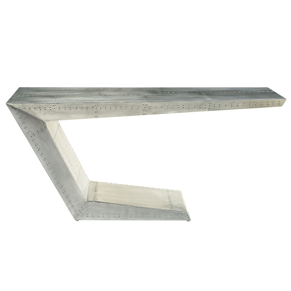 Brancaster - Executive Writing Desk - Aluminum