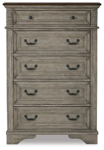 Lodenbay - Antique Gray - Five Drawer Chest