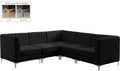 Alina - Modular Sectional - Black