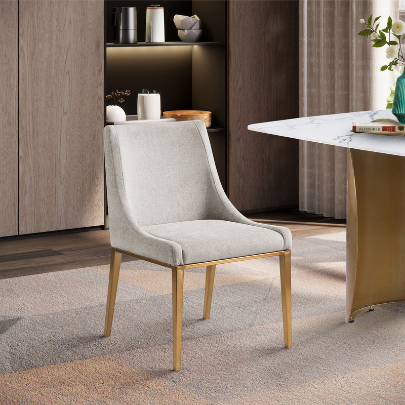 Haines - Linen Textured Dining Chair