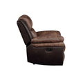 Jaylen - Recliner - Toffee & Espresso Polished Microfiber