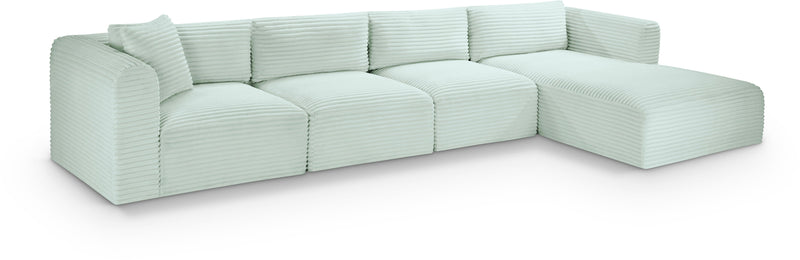 Shaggy - 4 Piece Modular Sectional