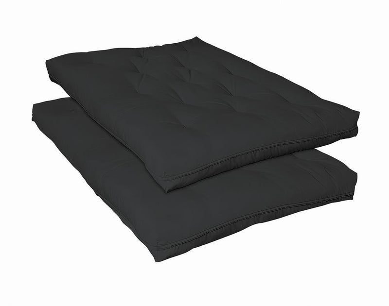 Futon Mattress 9-inch Premium Innerspring Futon Pad Black