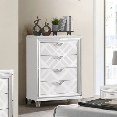 Skylar - Accent Chest - White