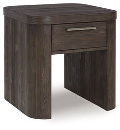 Neo - Rich Brown - Square End Table