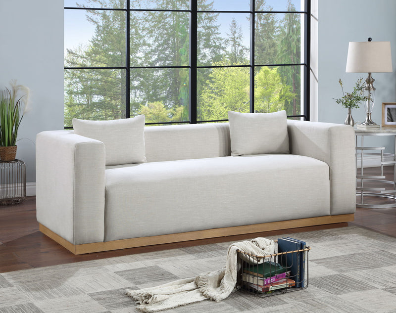 Alfie - Linen Textured Fabic Sofa