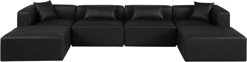 Cube - 6 Piece Modular Double Chaise Sectional