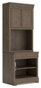 Janismore - Bookcase - Weathered Gray